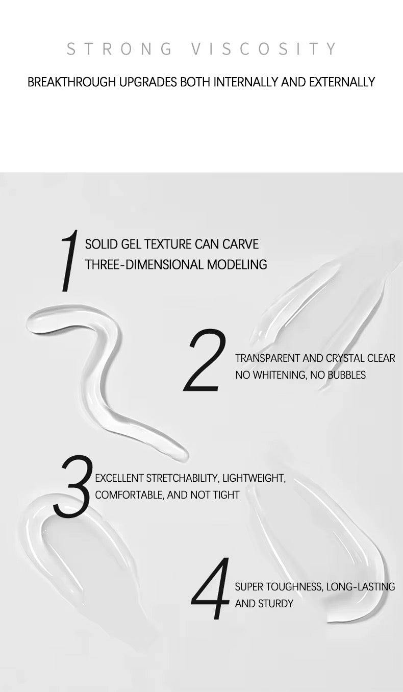 NAIL GLUE GEL (UV LIGHT CURED)