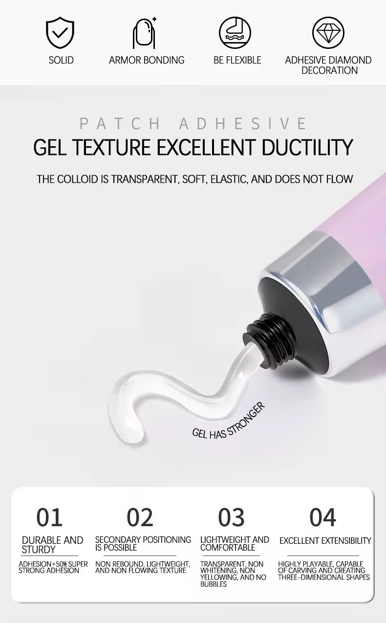 NAIL GLUE GEL (UV LIGHT CURED)