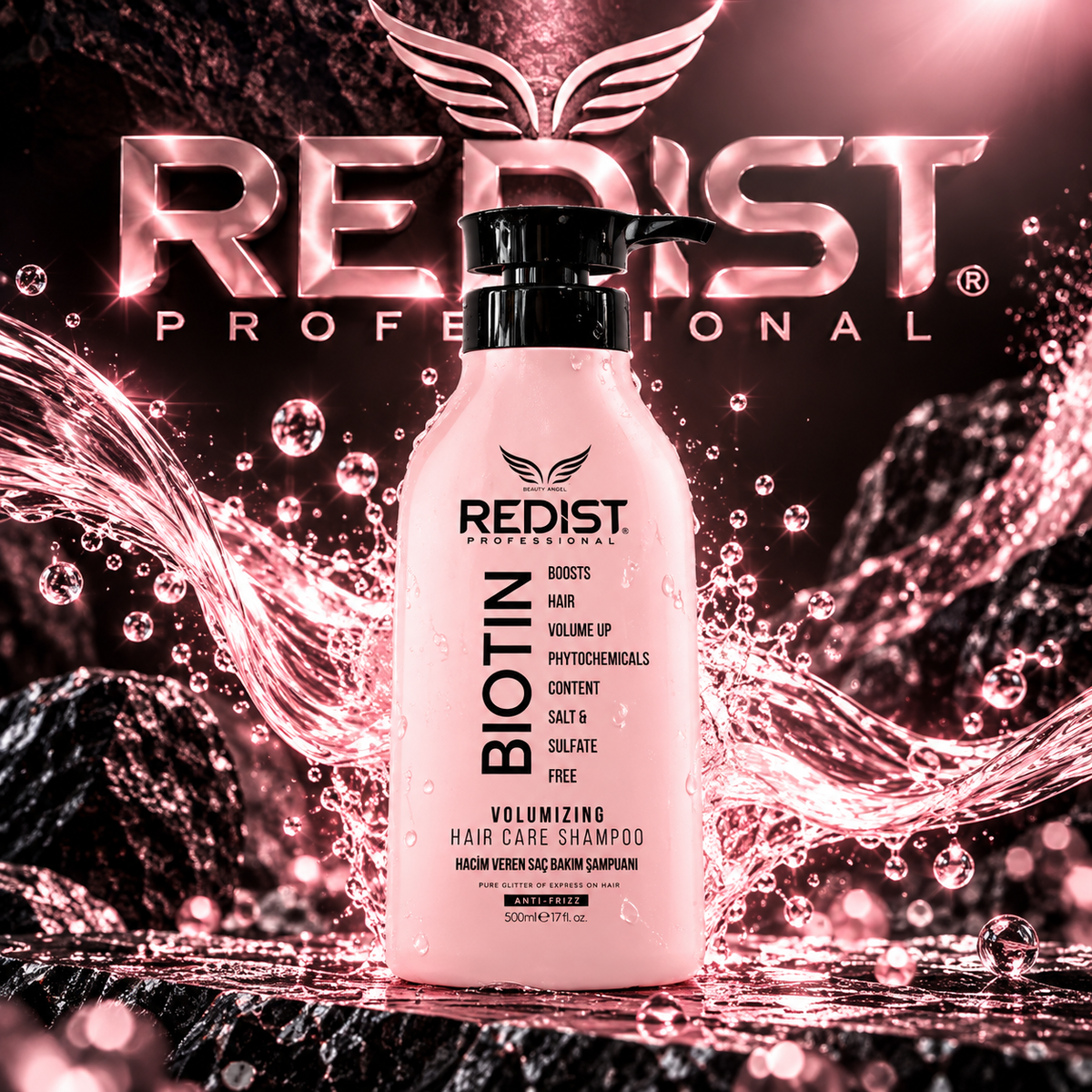 REDIST BIOTIN VOLUMIZING HAIR CARE SHAMPOO 500ML