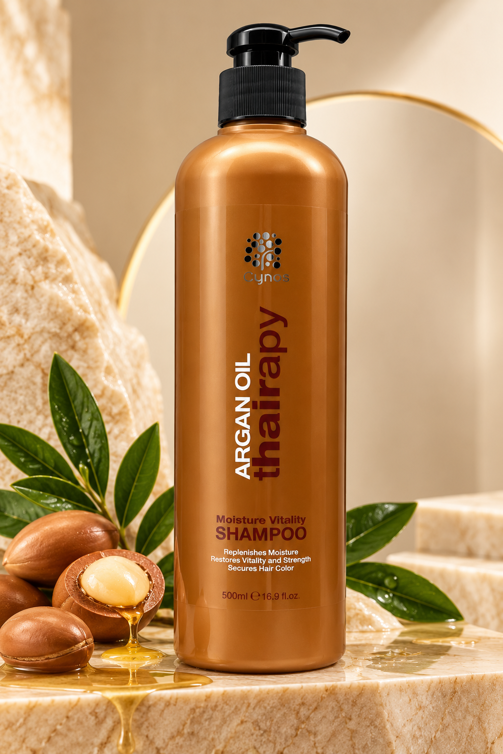 CYNOS THAIRAPY MOROCCO ARGAN OIL MOISTURE VITALITY SHAMPOO