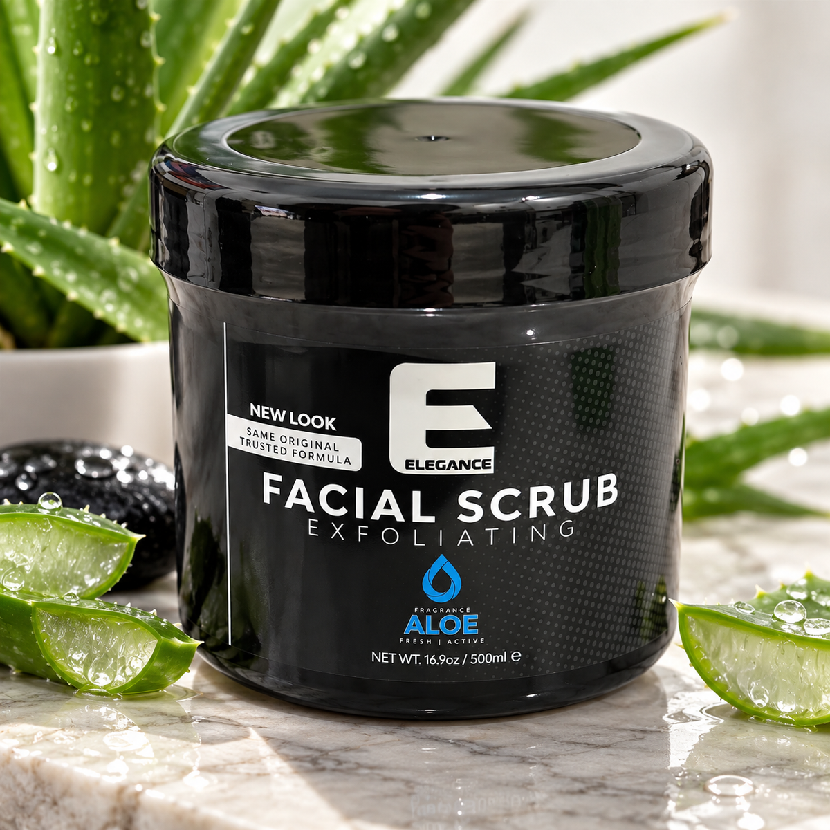 Elegance Facial Scrub ( Aloe )