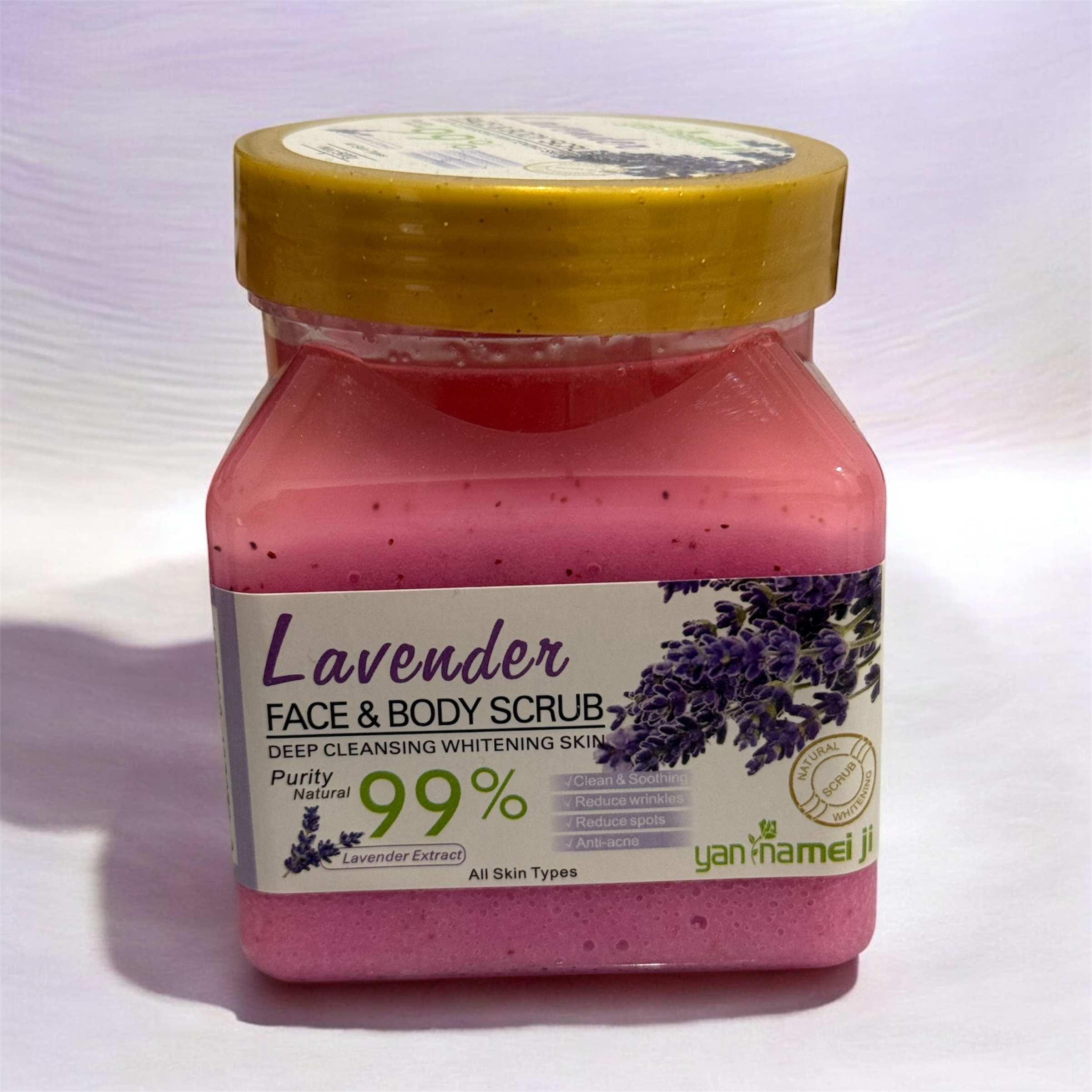 Lavender Face & Body Scrub